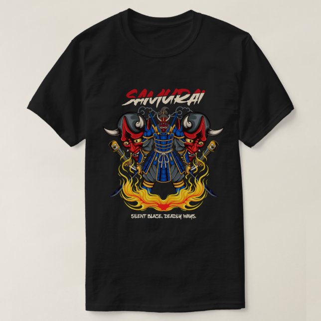 Blaze Samurai T-Shirt (Design Front)