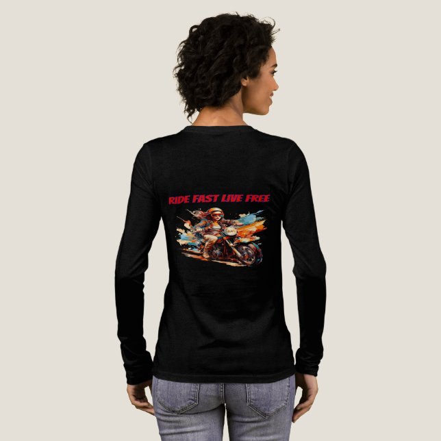 Blaze Your Path Tri-Blend Shirt (Full Back)