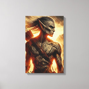Blazeforge Hunter Canvas Print