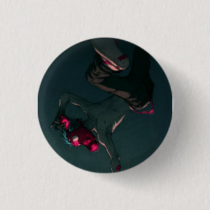BLAZING 3 CM ROUND BADGE