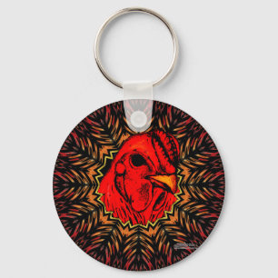 Blazing Brahma Key Ring