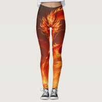 Blazing Fire Dragon | Mythical Flame Dragon Fantas