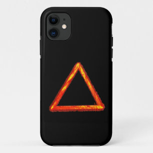 Blazing Fire Element Alchemy Symbol Case-Mate iPhone Case