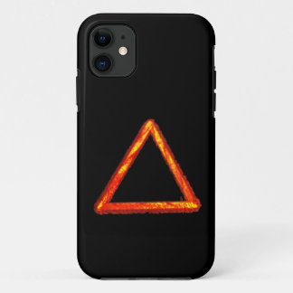 Blazing Fire Element Alchemy Symbol Case-Mate iPhone Case