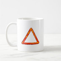 Blazing Fire Element Alchemy Symbol