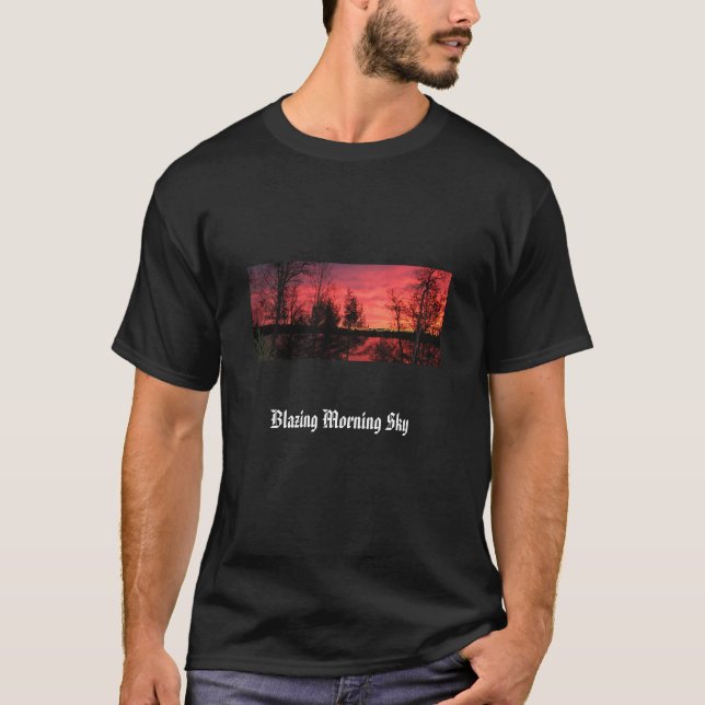 Blazing Morning Sky t-shirt (Front)