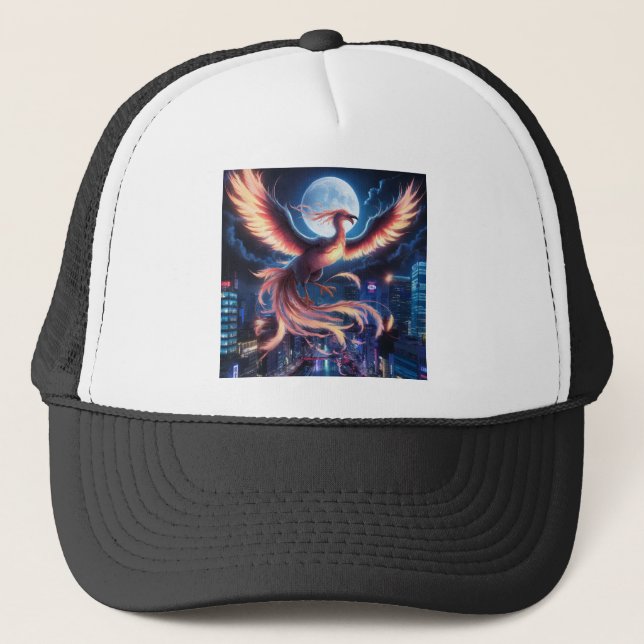 Blazing Phoenix cap (Front)