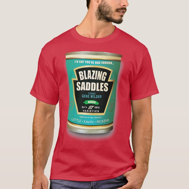 Blazing Saddles Alternative Poster T-Shirt (Front)