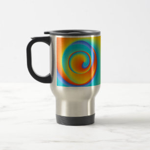 blazing spin - travel mug