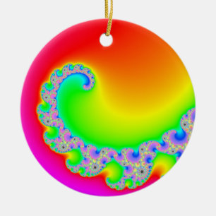 Blazing Sun Ceramic Tree Decoration