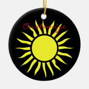 Blazing Sun Thunder_Cove Ceramic Tree Decoration