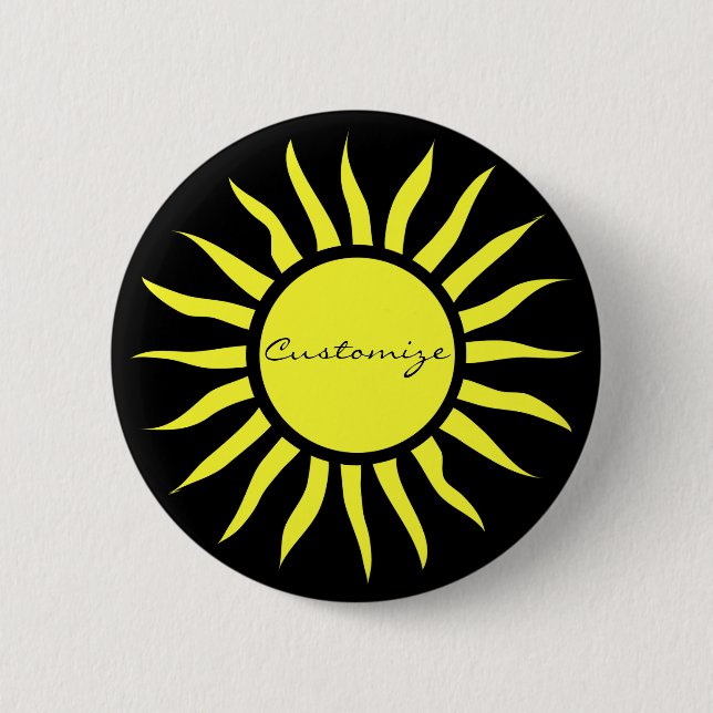Blazing Sun Thunder_Cove Classic 6 Cm Round Badge (Front)