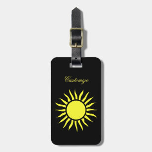 Blazing Sun Thunder_Cove Luggage Tag