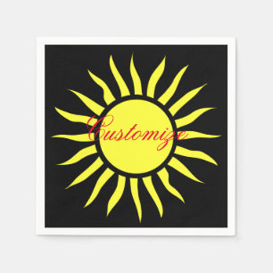Blazing Sun Thunder_Cove Napkin