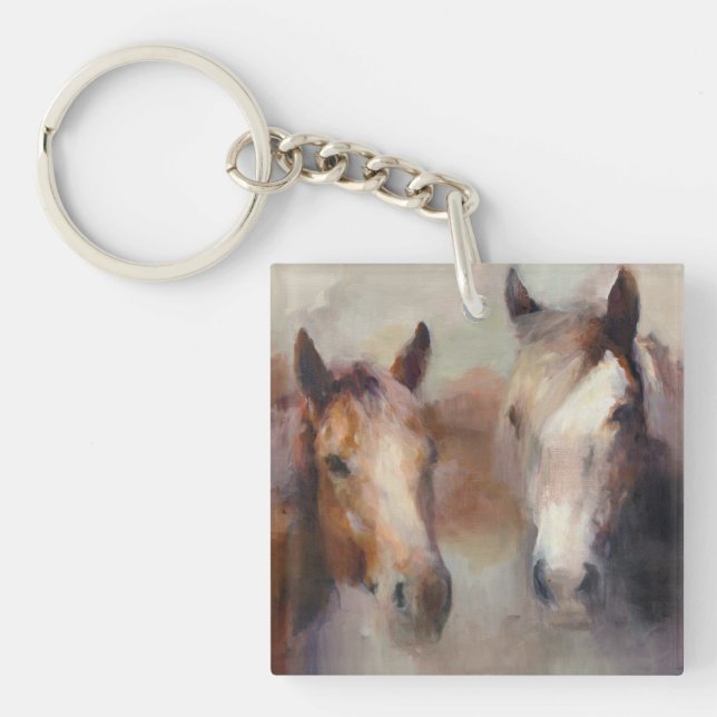 Blazing The West Key Ring (Front)