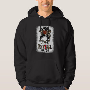 Bleach Football Auntie Football Fan Game Day Mes Hoodie