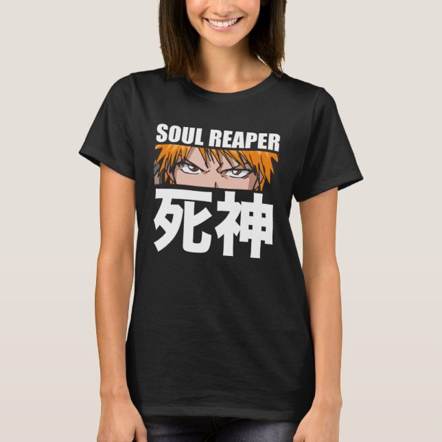 Bleach Ichigo Soul Reaper Eyes T-Shirt (Front)