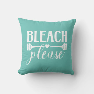 Bleach Please Quote Hairdresser Stylist Salon Cushion