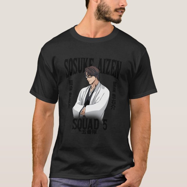 Bleach Sosuke Aizen Squad 5 T-Shirt (Front)