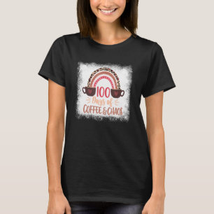 Bleached 100 Days Of Coffee Chao 100th Day Of Scho T-Shirt