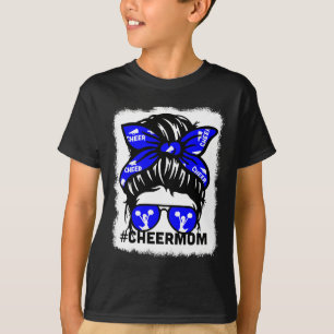 Bleached Cheer Mother Mama Parent Cheerleading Mum T-Shirt