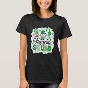 Bleached Correctional Squad Gnomies St Patricks Da T-Shirt