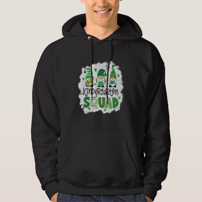 Bleached Kindergarten Squad Gnomies St Patricks Da Hoodie (Front)