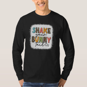 Bleached Leopard Shake Your Bunny Tail Baby Girl E T-Shirt
