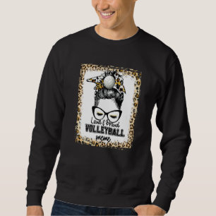 Bleached Loud & Proud Volleyball Mee Life Game Day Sweatshirt
