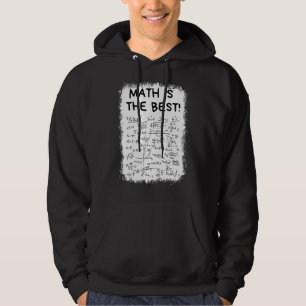 Bleached Math Is The Best  Math Teacher Back To Sc Hoodie
