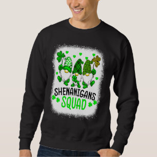 Bleached Shenanigans Squad St Patrick's Day Gnomes Sweatshirt