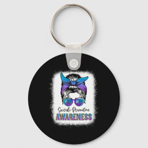 Bleached Suicide Prevention Awareness Week Messy B Key Ring