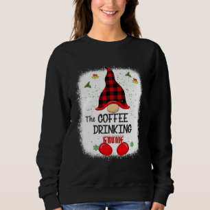 Bleached The Coffee Drinking Gnome Matching Family Sweatshirt