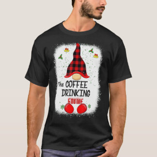 Bleached The Coffee Drinking Gnome Matching Family T-Shirt