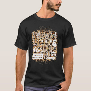 Bleached Wasted On You Leopard Southern Music Conc T-Shirt
