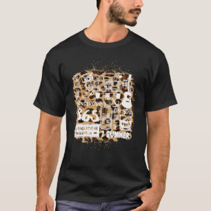 Bleached Wasted On You Leopard Southern Music Conc T-Shirt