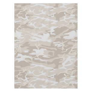 Bleached Wasteland Camo Tablecloth
