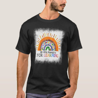 Bleached We Are Hungry For Learning Caterpillar Te T-Shirt