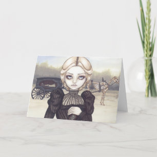 "Bleak Mourning" Greeting Card