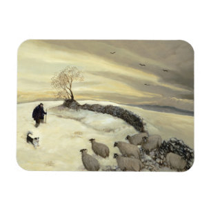 Bleak winter day magnet