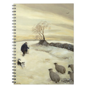 Bleak winter day notebook