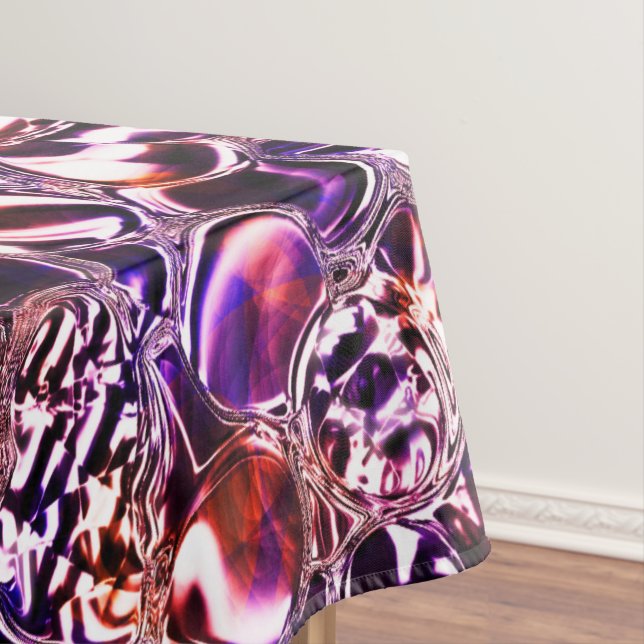 Blebs of coloured glass or precious stones? tablecloth (In Situ)