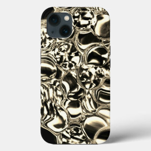 Blebs of gold or bubbles of glass brightness? iPhone 13 case