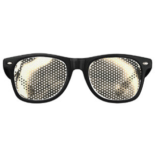 Blebs of gold or bubbles of glass? retro sunglasses