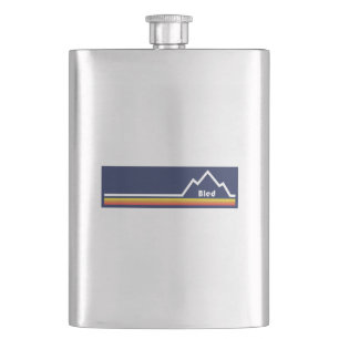 Bled, Slovenia Hip Flask