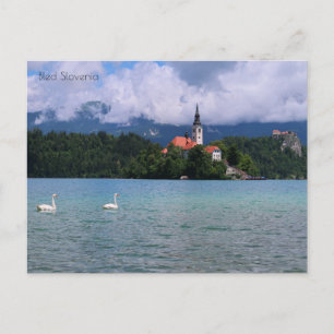 Bled Slovenia Postcard