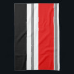 Bled Whilver Kitchen Towel<br><div class="desc">This towel will look great in a kitchen with a black,  red,  white,  and silver decor.</div>