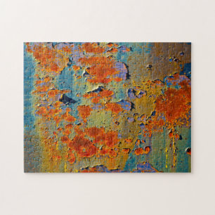 Bleeding Colours 100 Years of Rust and Paint Jigsaw Puzzle