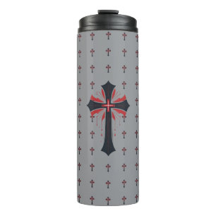 Bleeding Cross  Thermal Tumbler