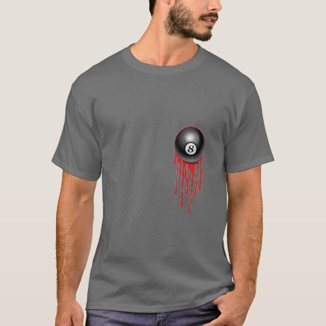Bleeding Eightball T-Shirt (Front)